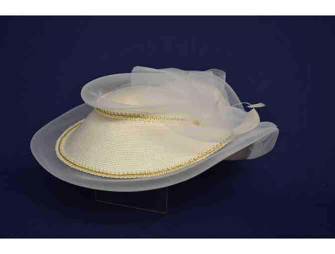 White Hat worn by Ruta Lee in the 1980 Walt Disney Production - The Ghosts of Buxley Hall