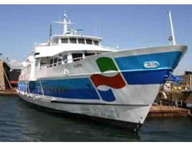 Round trip San Francisco Bay ferry tickets for 4 people