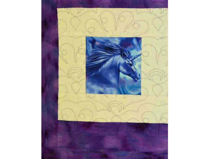 Handmade Quilt - Purple Horsie