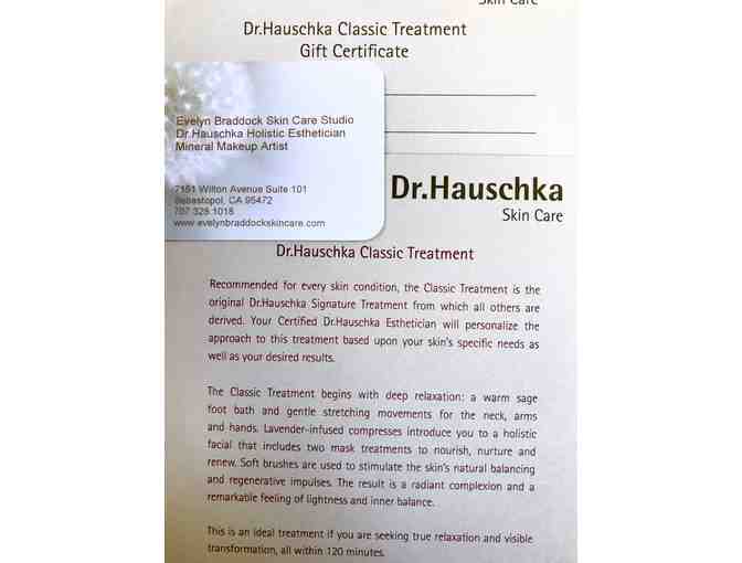 120 minute Dr. Hauschka Facial - Gift Certificate