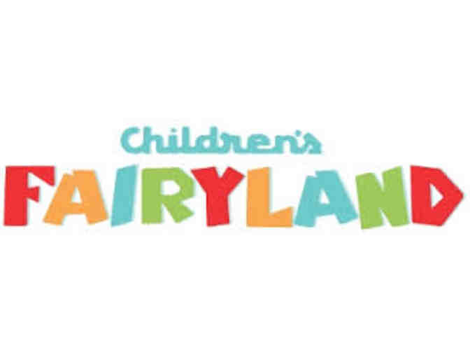 Certificate for 4 General Admission Tickets to Children's Fairyland - Oakland