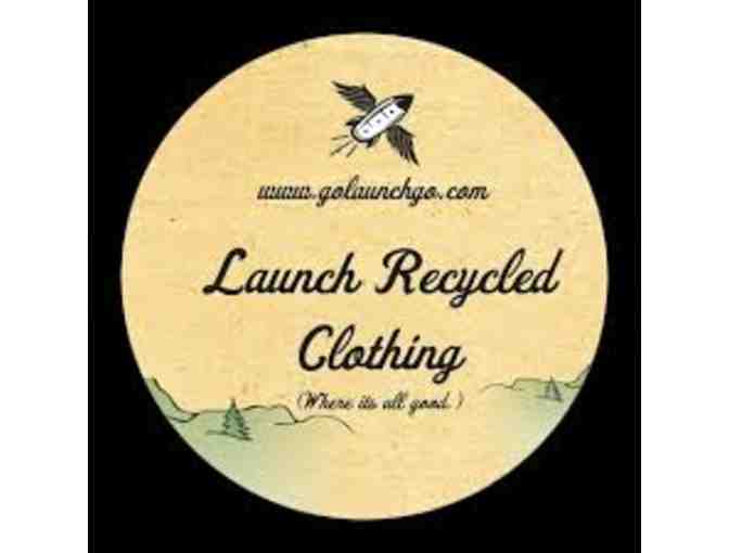 $25 gift certificate for Launch Recycled Clothing