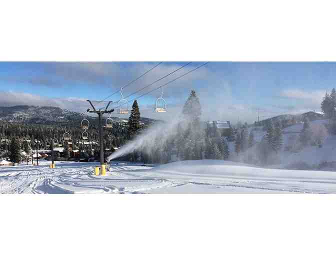 2 all day ski passes for Tahoe Donner
