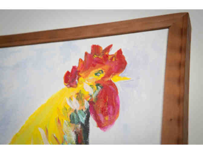 Lively Rooster Painting