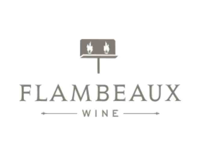 1 tasting for up to 10 people by Flambeaux Wines at Grand Cru Custom Crush in Windsor, CA.