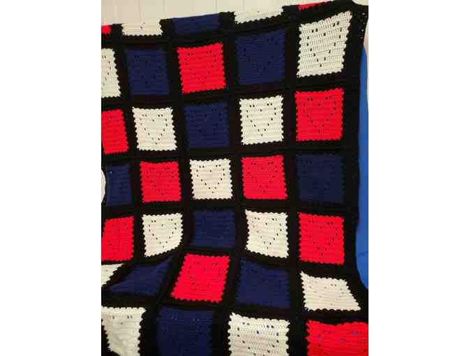 Made with Love hand crochet blanket
