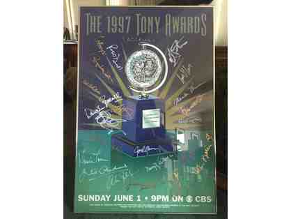 Autographed and Framed 51st Annual Tony Award Poster