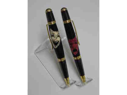 Hand-carved Comedy and Tragedy Pen