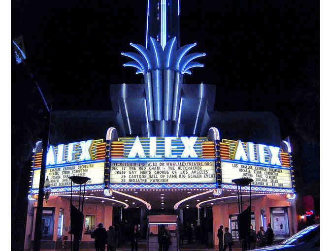 Alex Theatre - 2 Tickets to an Upcoming Performance - Photo 1
