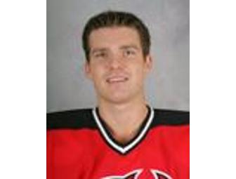 New Jersey Devils Hockey Puck Signed by #23 David Clarkson