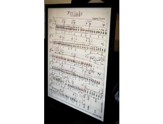 Framed Print of Chopin's Prelude by Ben Liske