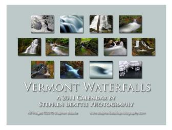 2011 Vermont Waterfalls Calendar