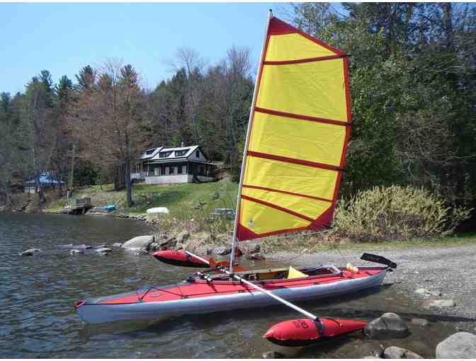 1/2 Day Kayak Sailing Lesson for Two in Oquossoc, Maine