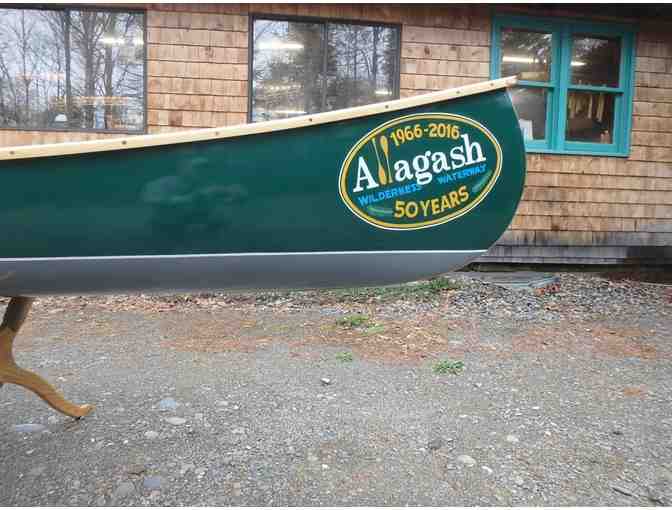 Northwoods Canoe Co.  17.5' Special Edition Wood and Canvas Wilderness Tripping Canoe