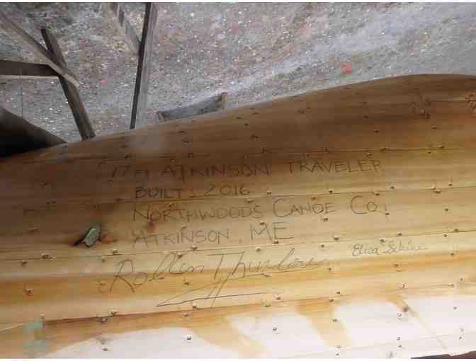 Northwoods Canoe Co. 17.5' Special Edition Wood and Canvas Wilderness Tripping Canoe