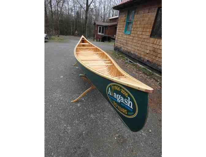 Northwoods Canoe Co. 17.5' Special Edition Wood and Canvas Wilderness Tripping Canoe