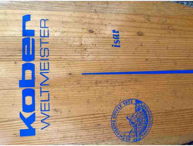 Vintage Kober Weltmeister Isar Paddle 58'