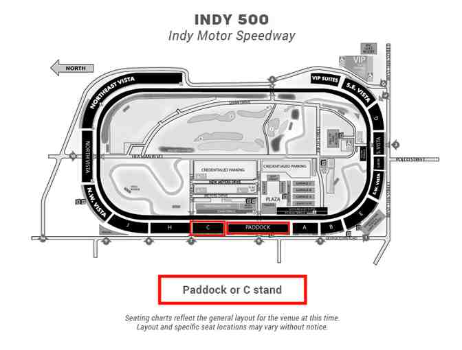 2021 Indy 500 Tickets, Drivers Meeting Pass, 3-Night Stay for 2