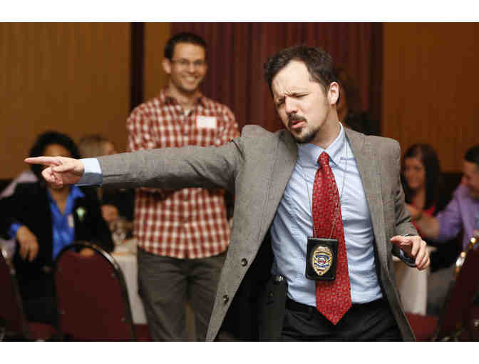 2 Tickets for Dinner Detective Murder Mystery Show