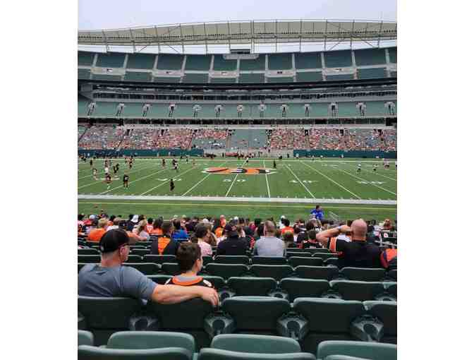 Four Seats on the 50 yard line for Bengals vs. Steelers November 28, 2021 Football Game