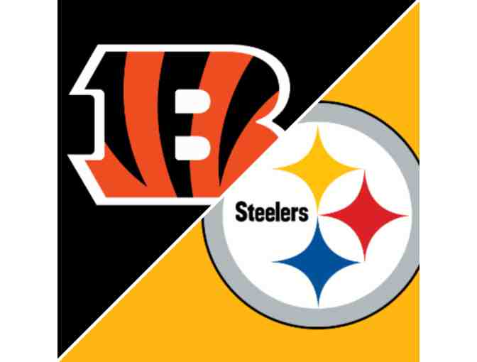 Four Seats on the 50 yard line for Bengals vs. Steelers November 28, 2021 Football Game