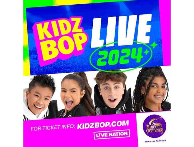 Four (4) Pavilion Tickets to Riverbend Music Center Kidz Bop Live - August 31, 2024 - 6pm - Photo 1