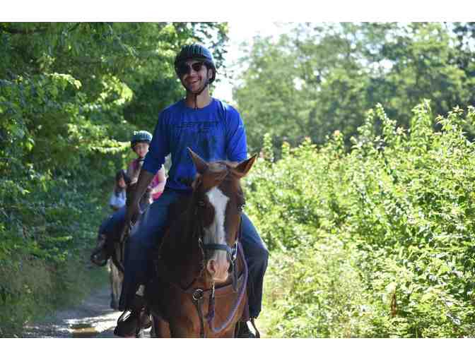 Trail Ride for 4 at YMCA Camp Ernst