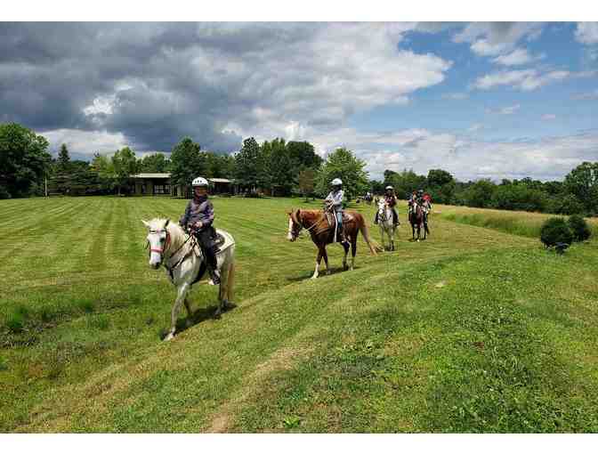 Trail Ride for 4 at YMCA Camp Ernst