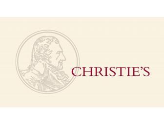 Exclusive Private Tour of Christie's International Auction House and Collector's Brunch