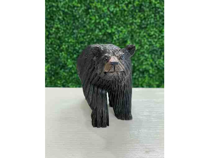 Black Bear Carving