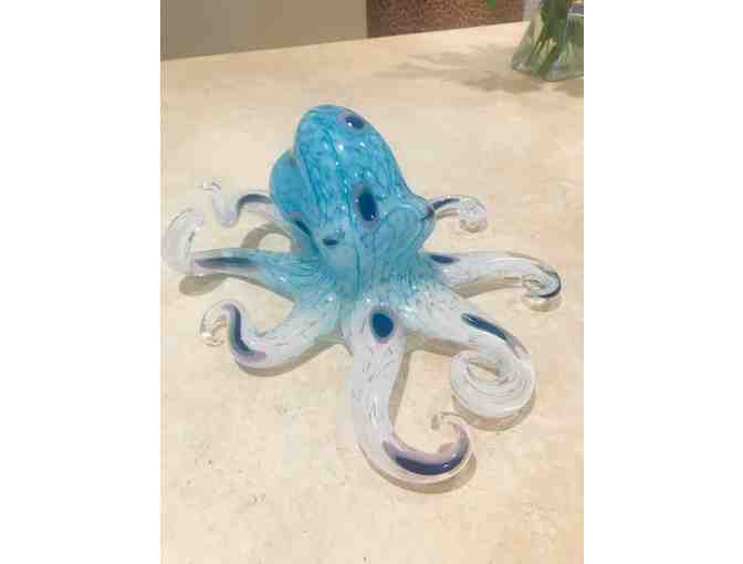 Magnificent Art Glass Octopus