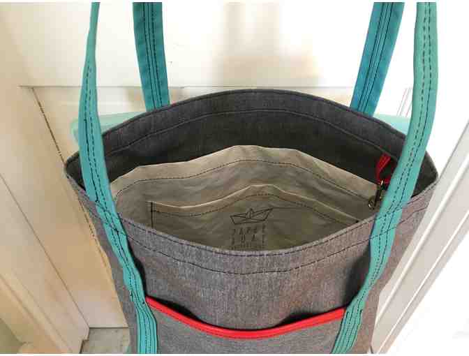 Matching CSPH themed tote & pouch by Paper Boat Productions