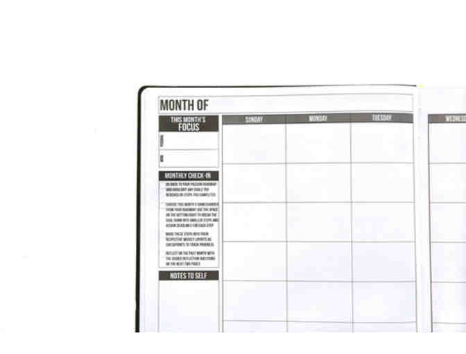 5.5x8.5 Timeless Black Passion Planner