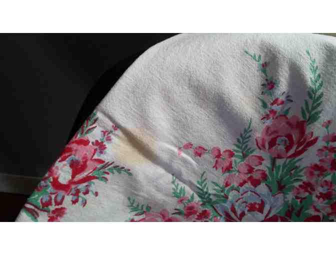 Three Mid Century Modern Tablecloths