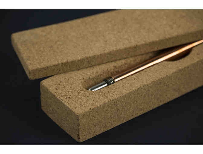 Handcrafted Copper and Stainless Steel Pen by Max Reice