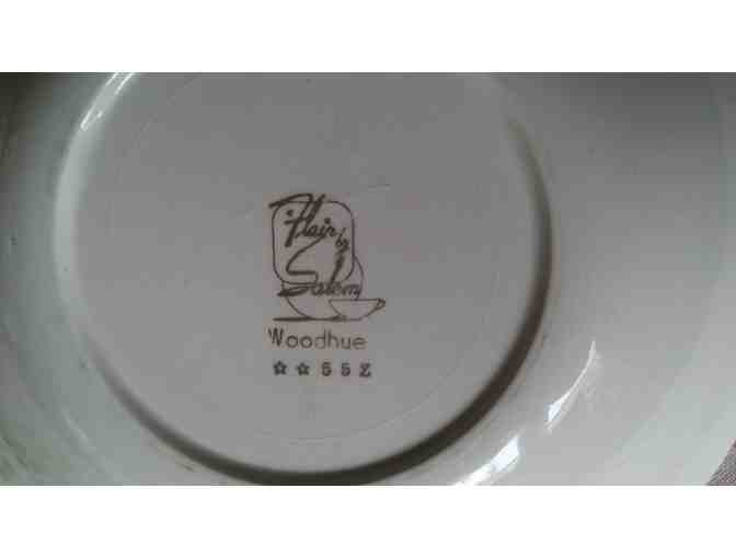 'Woodhue Flair' Salem China Co. Dishes
