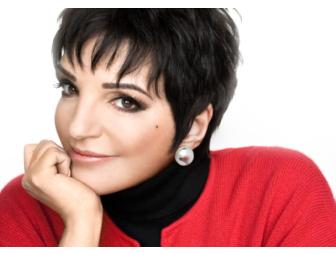 Dinner with LIZA MINNELLI at ROBERT in NYC