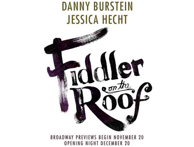 Backstage with DANNY BURSTEIN at FIDDLER ON THE ROOF