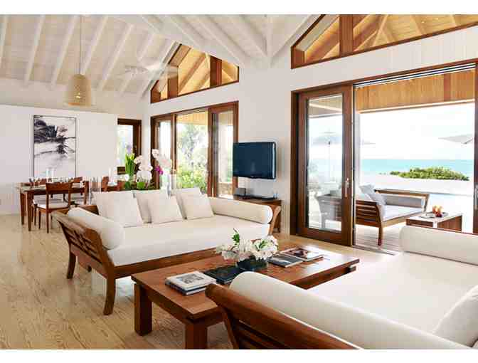 5 Nights in a 2-Bedroom Beach House at PARROT CAY Resort in Turks & Caicos w/AIRFARE for 4