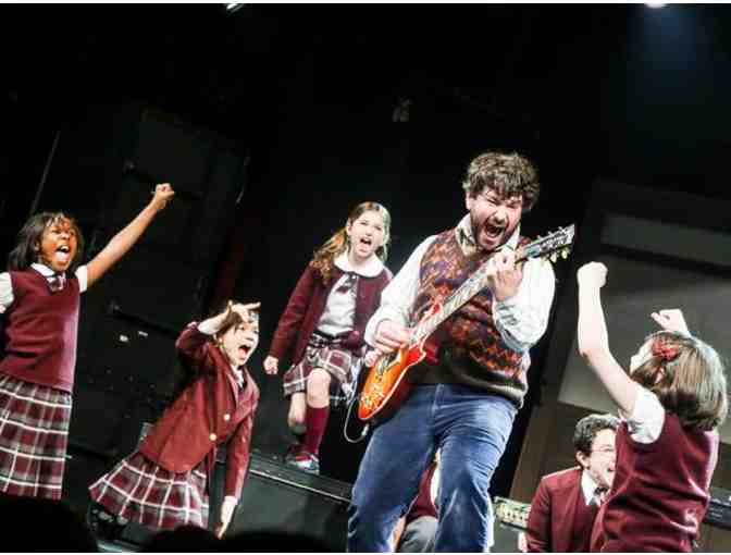 Backstage with SIERRA BOGGESS at SCHOOL OF ROCK