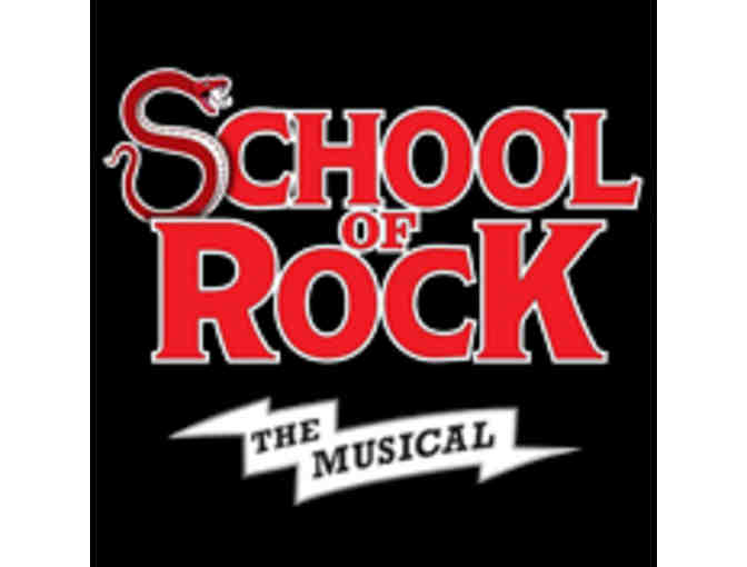 Backstage with SIERRA BOGGESS at SCHOOL OF ROCK