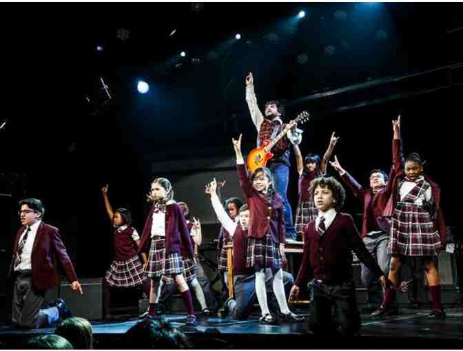 Backstage with SIERRA BOGGESS at SCHOOL OF ROCK