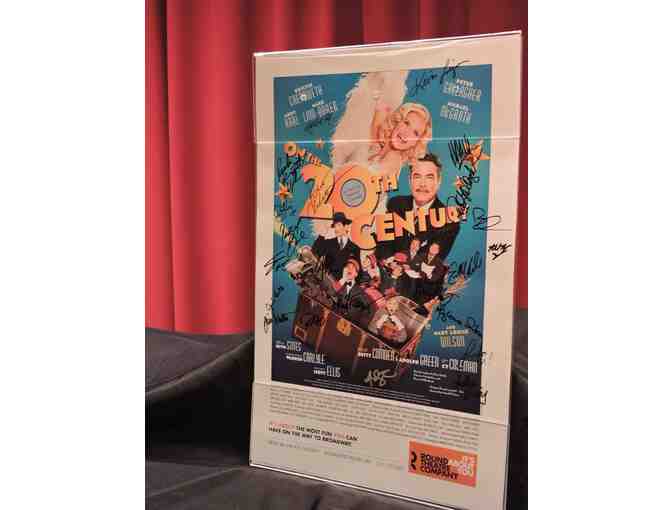 Signed ON THE 20TH CENTURY Poster