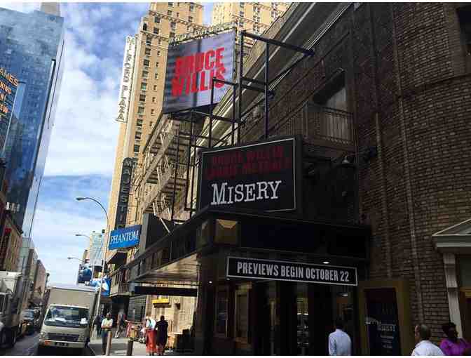 Backstage at MISERY with LAURIE METCALF