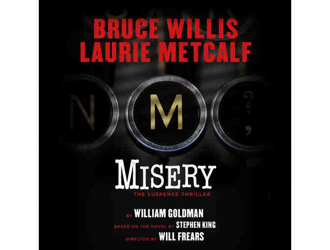 Backstage at MISERY with LAURIE METCALF