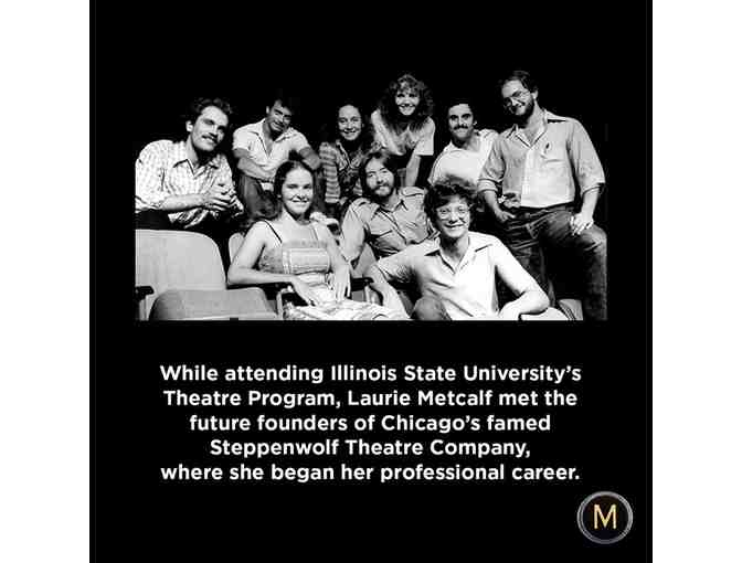 Backstage at MISERY with LAURIE METCALF