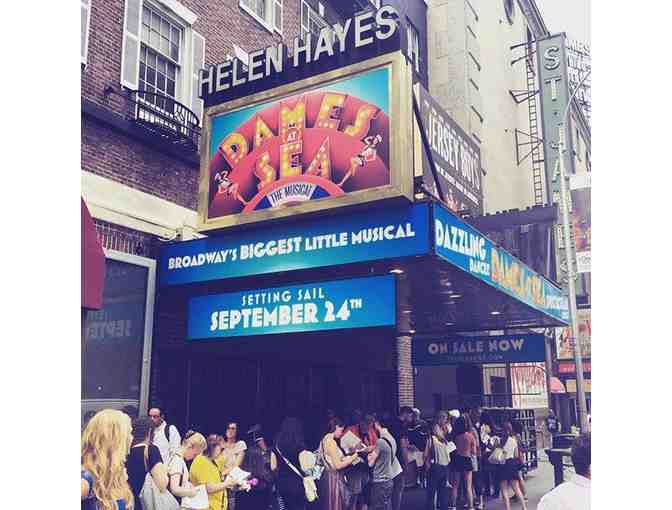 Backstage at DAMES AT SEA with Tickets and Dinner!