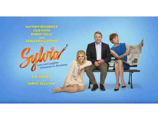 Backstage with MATTHEW BRODERICK at SYLVIA