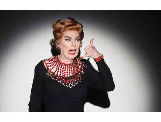 Backstage with JOHN 'LYPSINKA' EPPERSON at ONCE UPON A MATTRESS