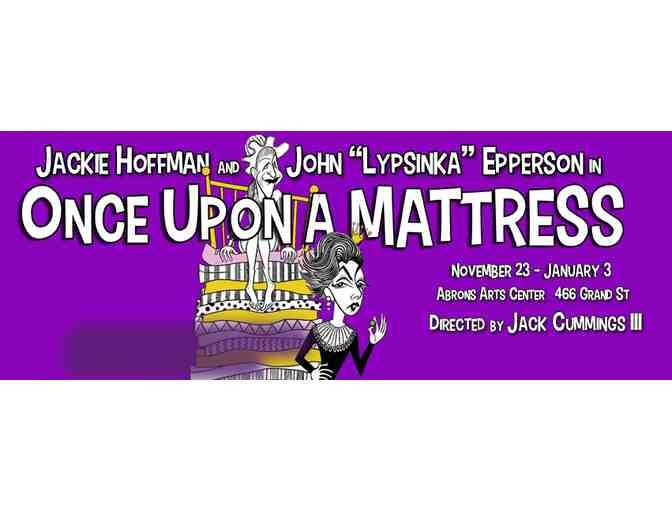 Backstage with JOHN 'LYPSINKA' EPPERSON at ONCE UPON A MATTRESS